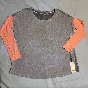 Calvin Klein Performance Women’s Size M Oversized Quick-Dry Shirt Back Zipper
